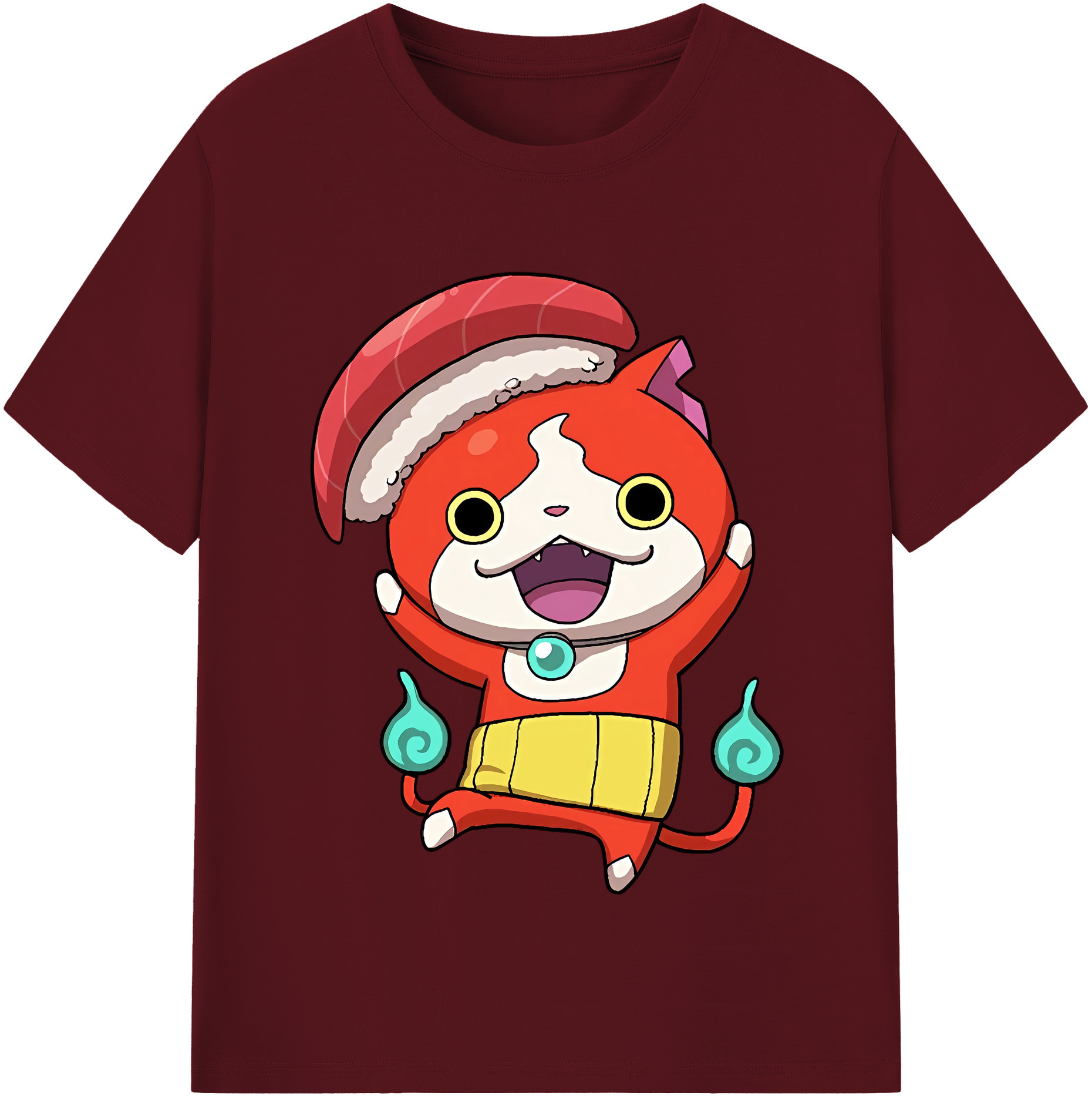 （画像用） 妖怪ウォッチ Yo-kai Watch 綿100％半袖Tシャツ（フロントプリント）